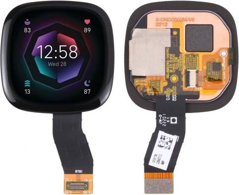Original LCD Screen For Fitbit Sense 2 Digitizer Full Assembly