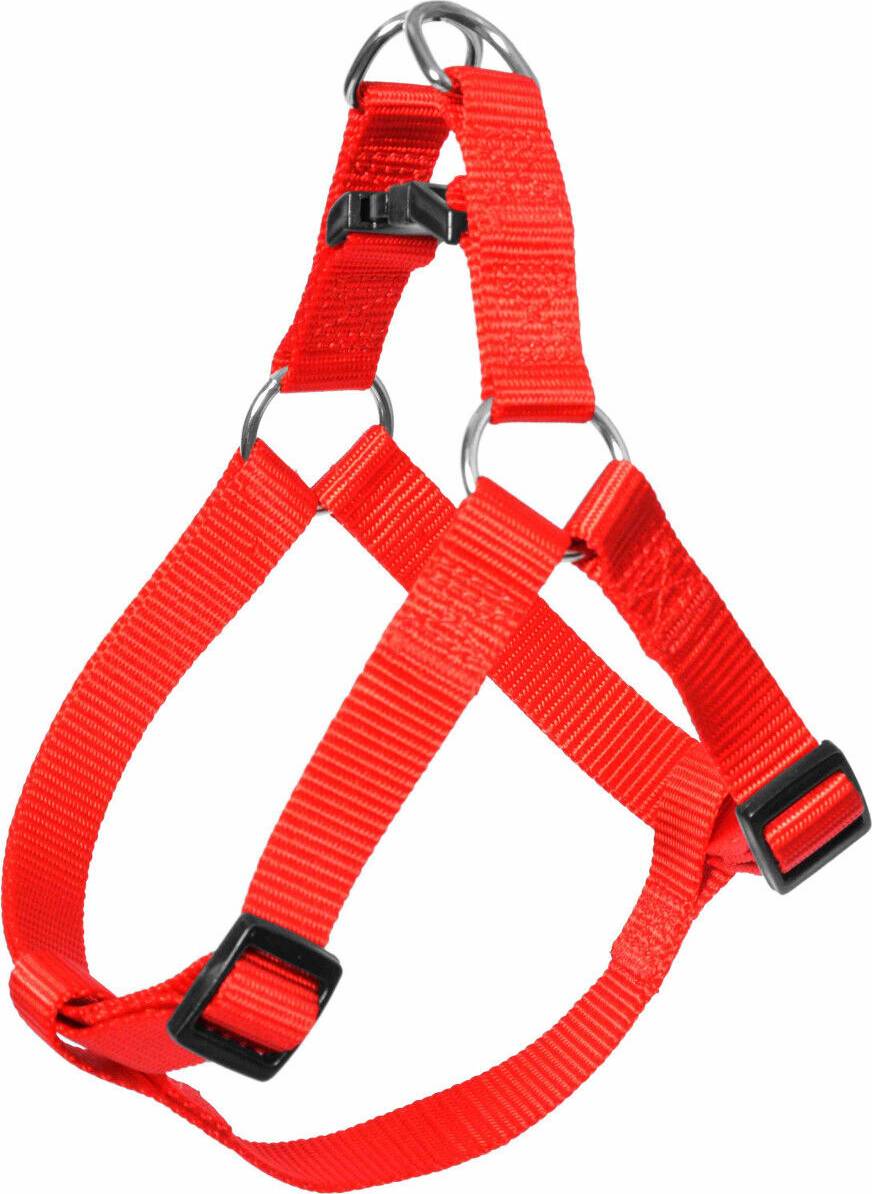 Nylon Dog Harness Step In Rouge