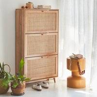 Sweeek Cane Cabinet Light Shoe Rack