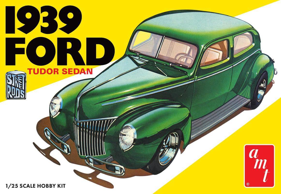 1939 Ford Sedan Street Rod Scale Model Kit