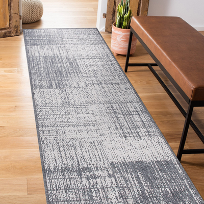 World Rug Gallery Contemporary Gray