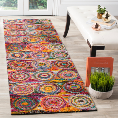 Safavieh Fiesta Shag Rolanda Multicolor