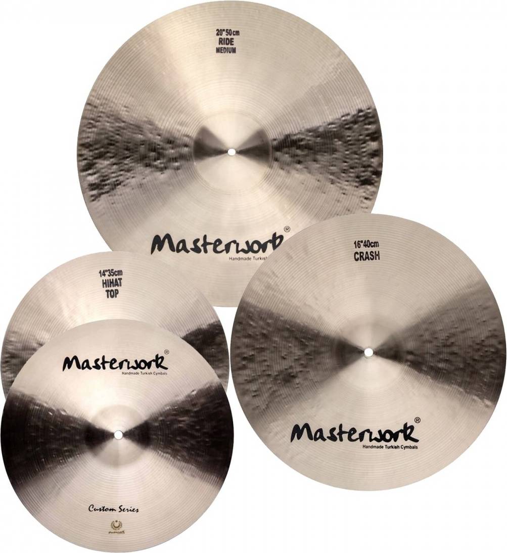 Masterwork Custom 3pc Cymbal Set