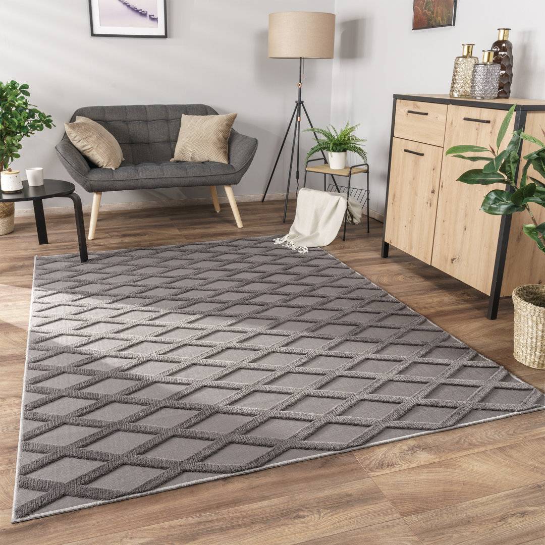 Natur Pur Blue Rug Rectangular 60 x 100 cm Blue