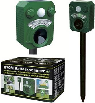 Ryom Kattskrämmare Solar Al Blitz