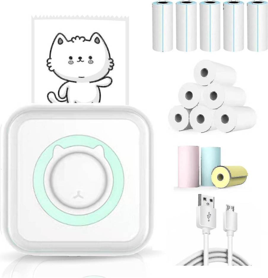 Kikidex Mini Pocket Sticker Printer, Pocket
