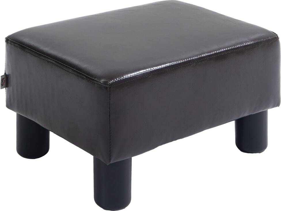 Homcom Chic Faux Cube Foot Stool