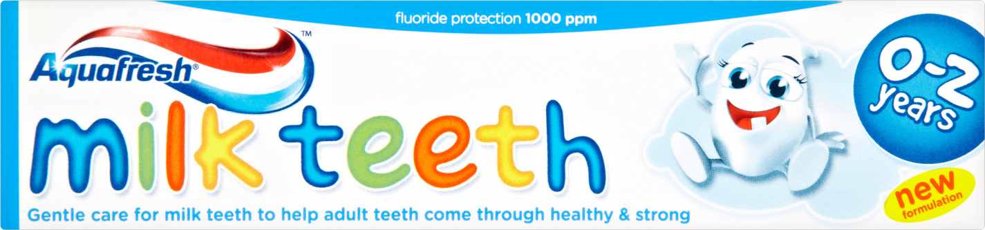 Milk Teeth Fluoride Toothpaste 50ml