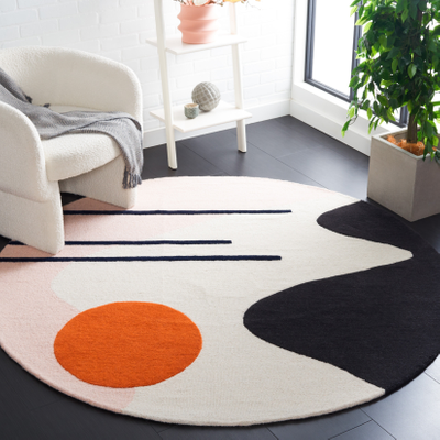 Safavieh Handmade Rodeo Drive Black, Multicolor 72"