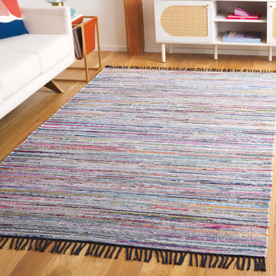 Safavieh Hand-Woven Rag Rug Roely Multicolor