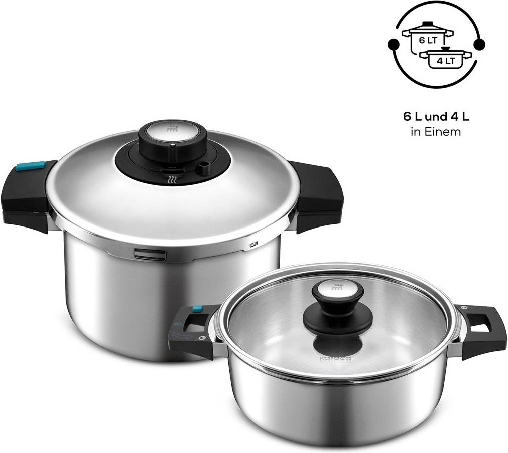 Induction stainless steel pressure cooker Karaca Quick