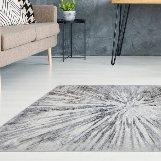 Homemaker Abstract Burst Grey