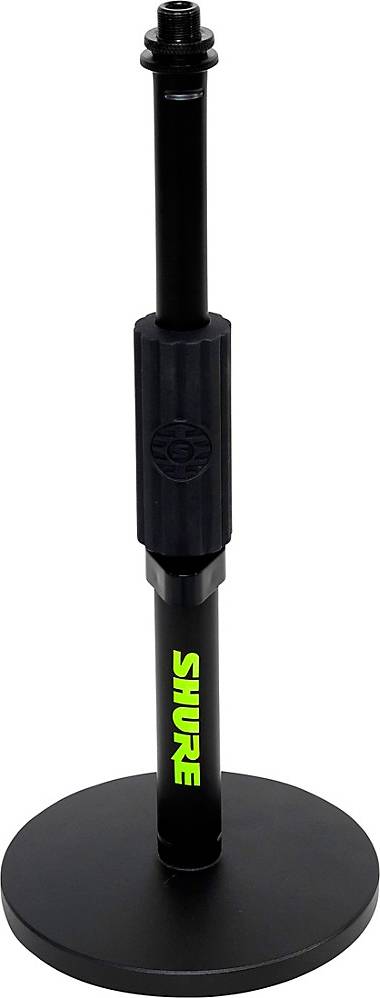 Shure Desktop Mikrofonstativ 6 Tums Rund Bas