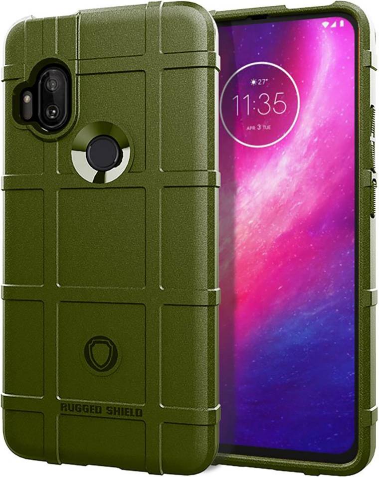 Motorola Rugged Shield Case One Hyper Green