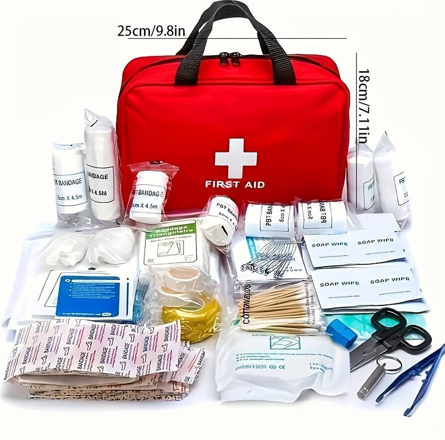 YETP Star Upgraded First Aid Kit Pieces, Emergency First Kit Rescue