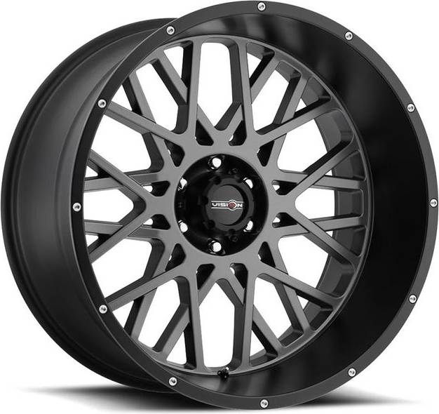 Vision Wheel Grey Rocker 412-8970ABL12