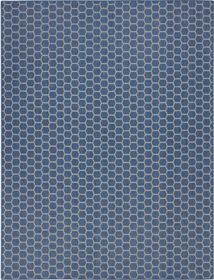 Nourison Reversible Blue