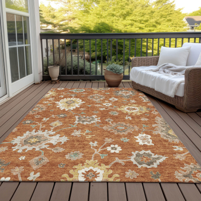 Addison Rugs Machine Washable Red