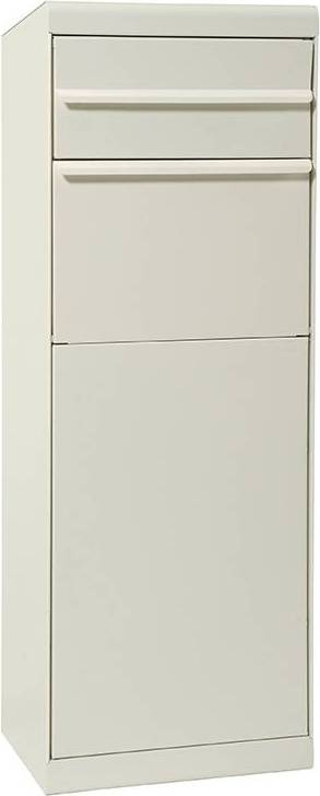 MEFA Maple Parcel Box 662 Ruko Lock - White