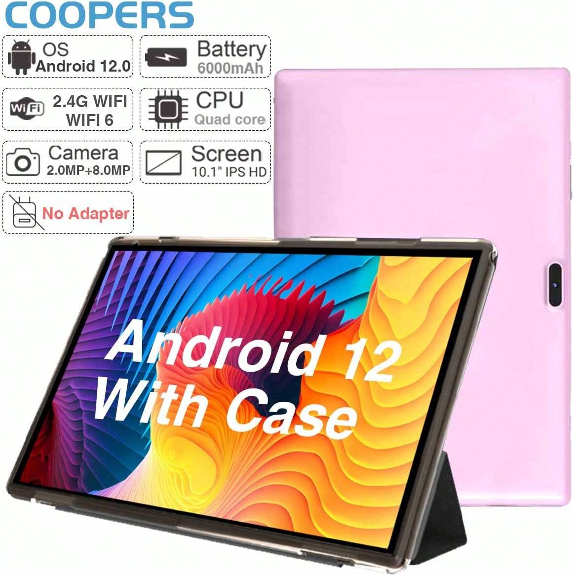 Shein ZB10 10.1 Inch Android 12 Tablet