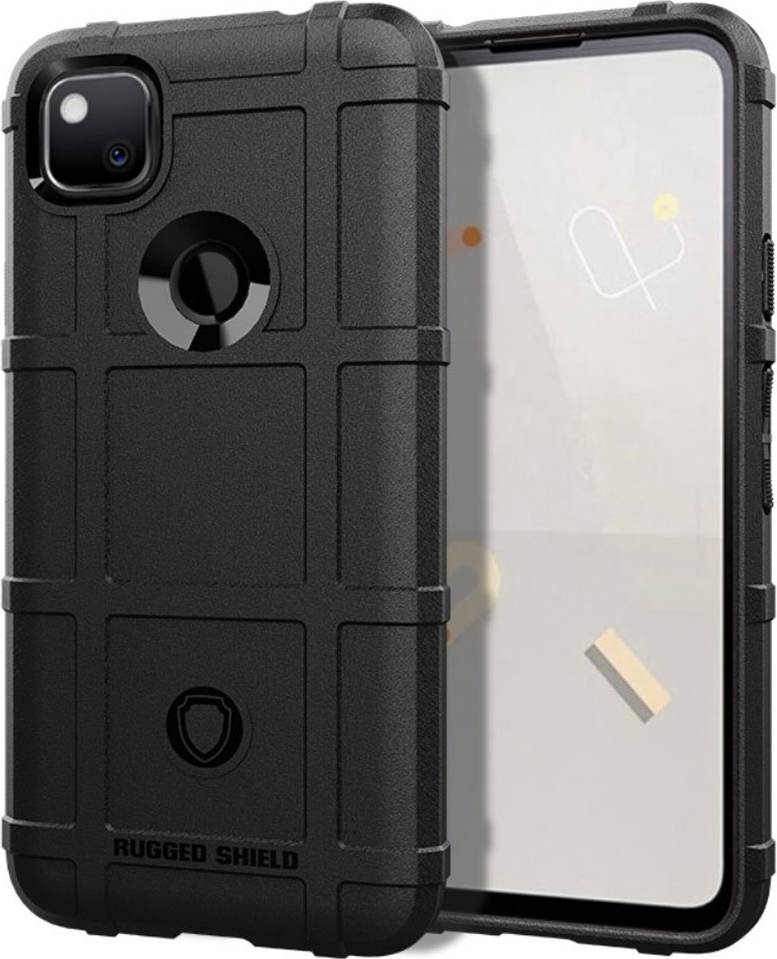 Google pixel phone Google Rugged Shield Case Pixel 4A Black