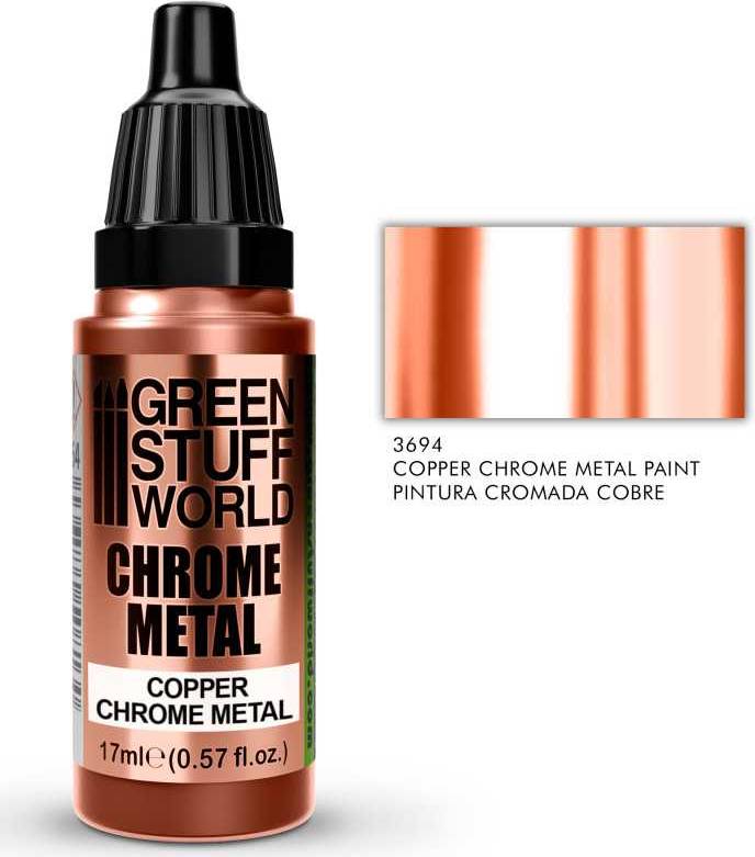 Models Miniatures Chrome Paint Copper