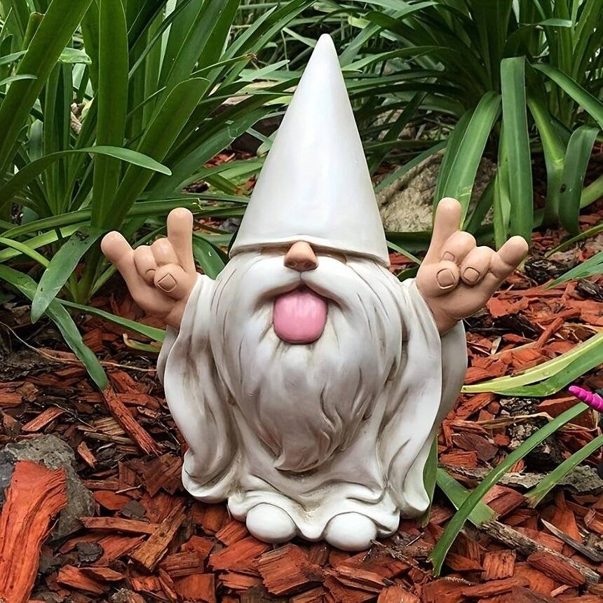 SKESRJTOP Rocker Gnome Rocker Gnome Garden Statues Will Rock