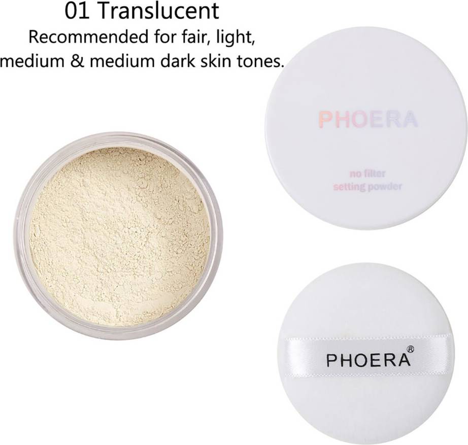 PHOERA 01 Translucent Makeup Setting Powder