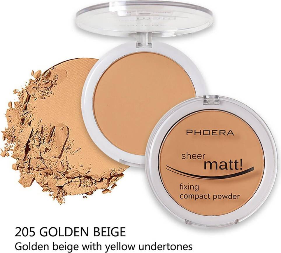 205 Golden Beige Compact Powder