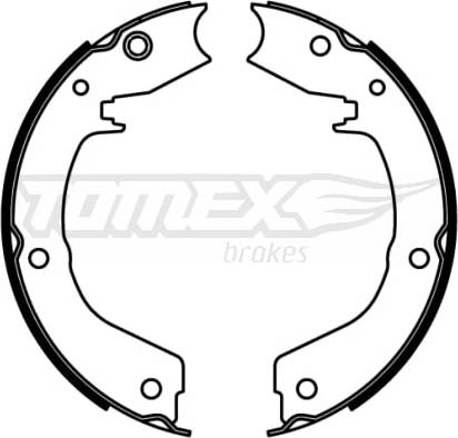 TX 22-19 Brake Shoes Rear Axle