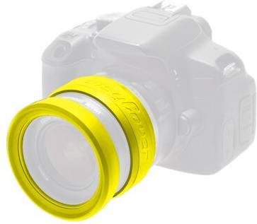 easyCover Lens Rim Yellow 58mm
