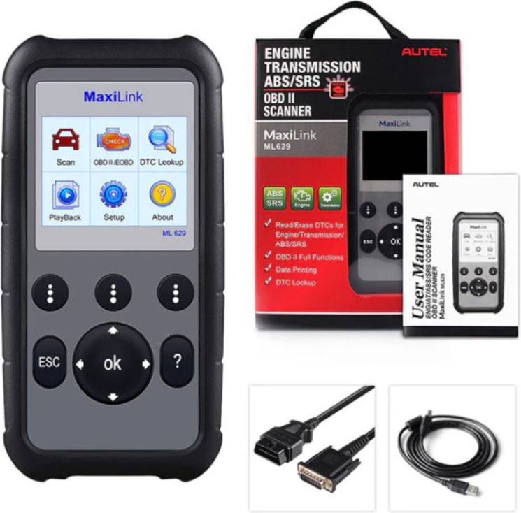 ABS/SRS/Engine/Transmission Code Reader AL629