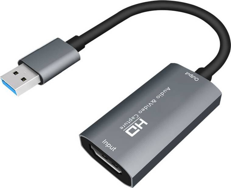 Game capture card Typecat Video Capture Card USB 3.0 HD Audio Capture Card 4K 60FPS Game Real-Time Streaming Video Recorder Capture Device
