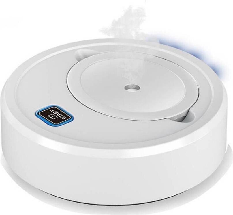 HKHBJS Automatic Sweeping Robot Air Humidifier In One,white