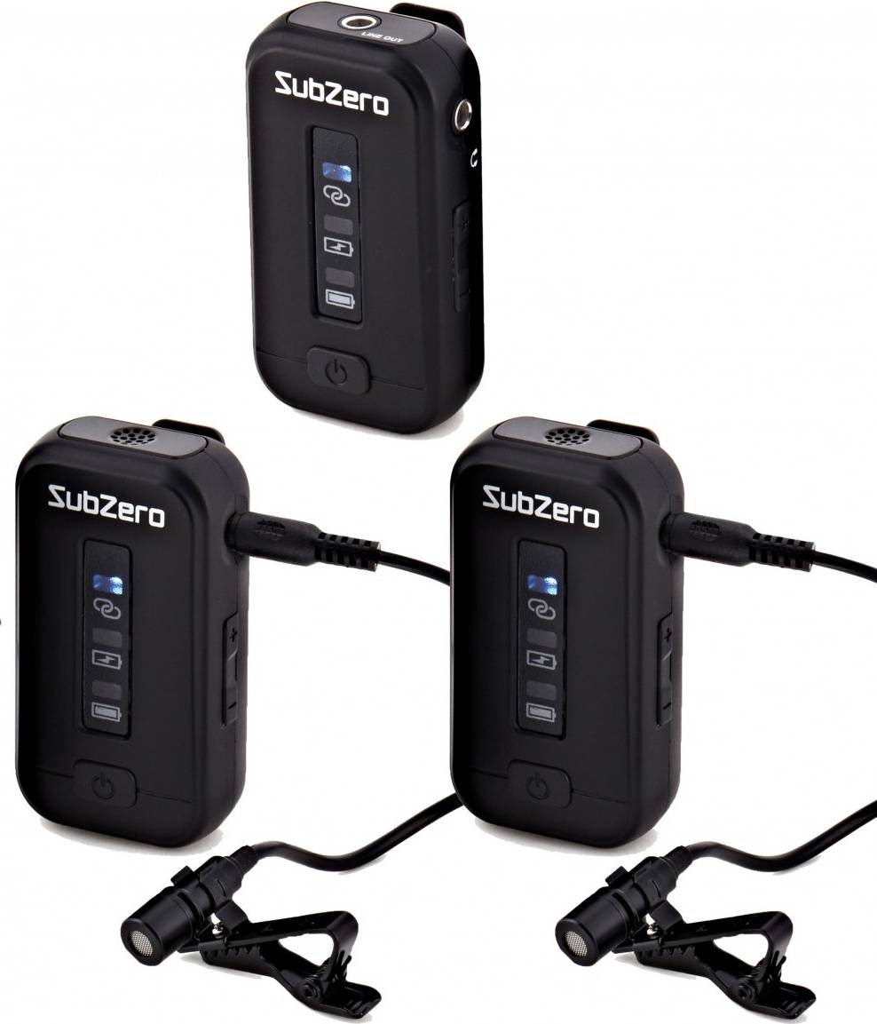 SubZero SubZero VOXLINK-Move Dual Portable Wireless Microphone System
