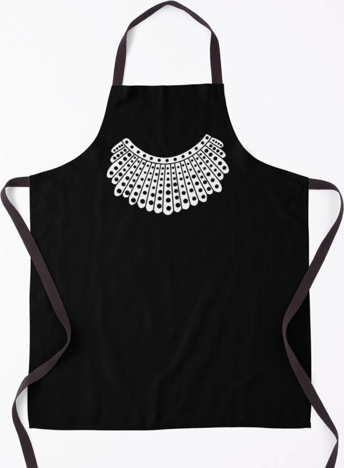 Famgem RBG, RBG Collar, Ruth Bader Apron