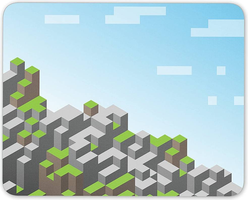 Destination Vinyl Cool Block Building Mouse Mat Pad Gift Computer #13191