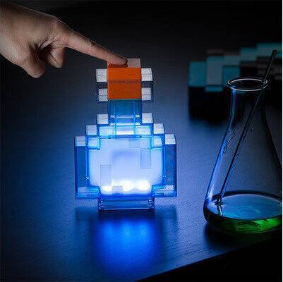Minecraft Color Changing Bottle Night Light