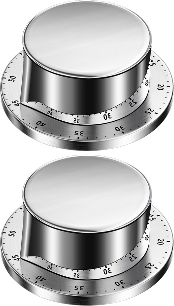 LimbO 2Pcs Chef Cooking Kitchen Timer 2pcs