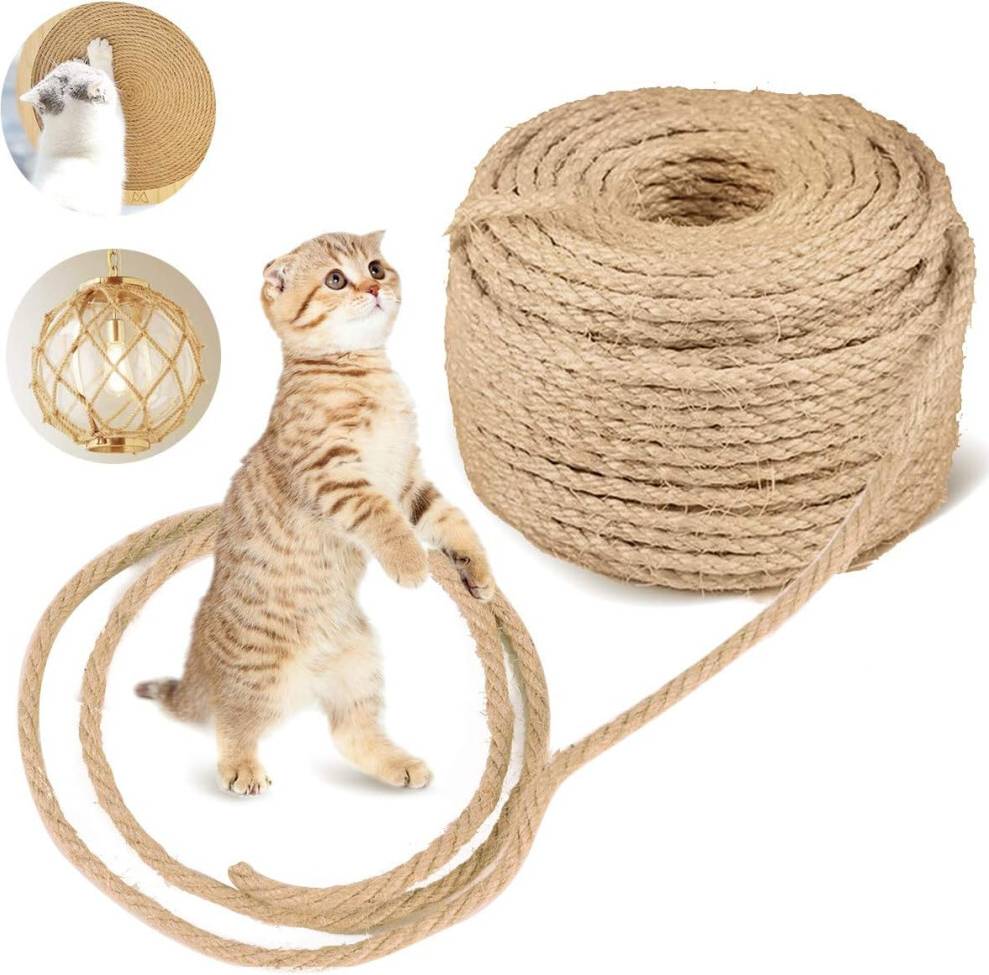 LimbO Sisal Rope For Cat Scratch Pillar Repair