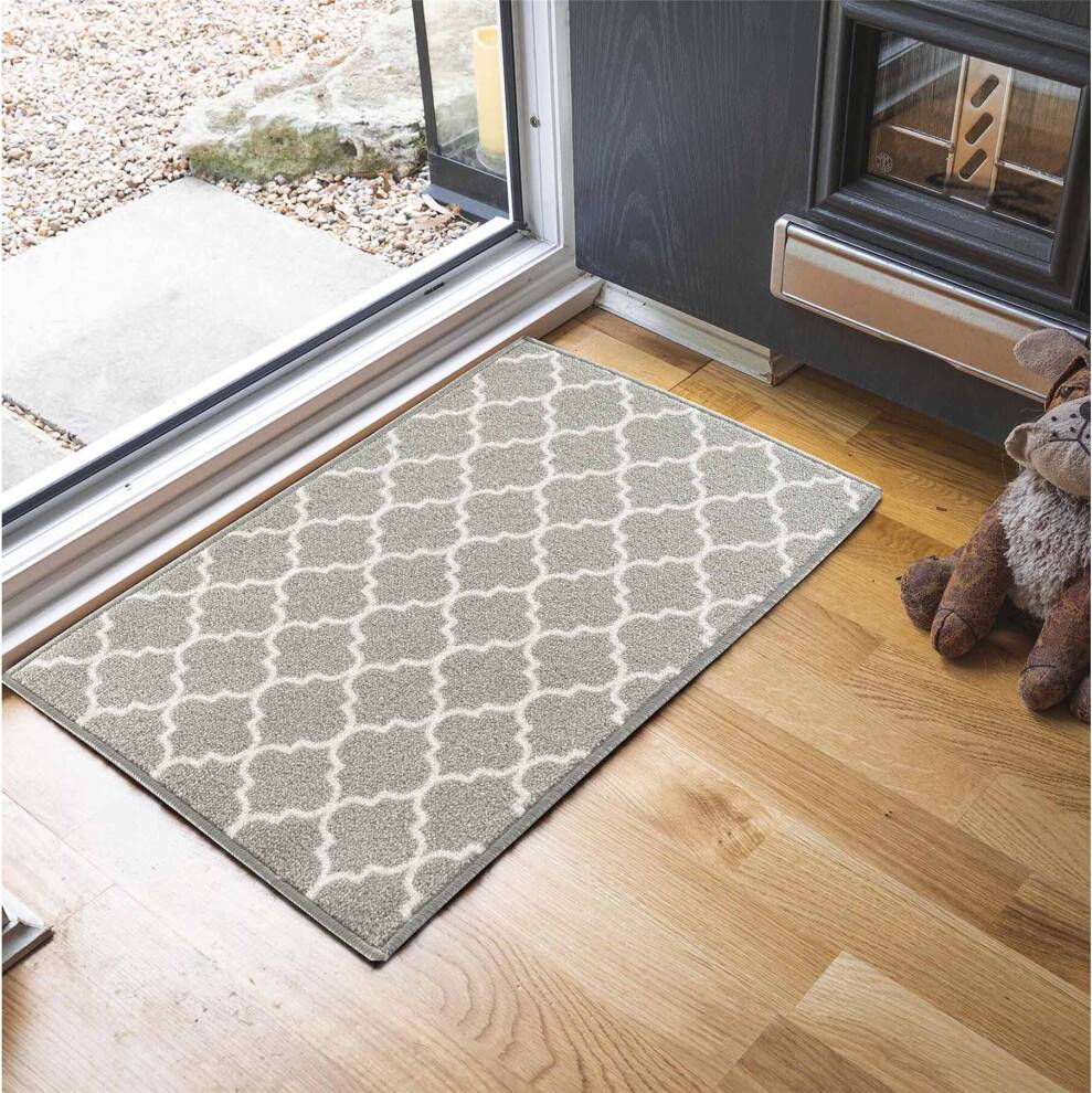 Serdim Rugs Rectangle 40x60 Grey