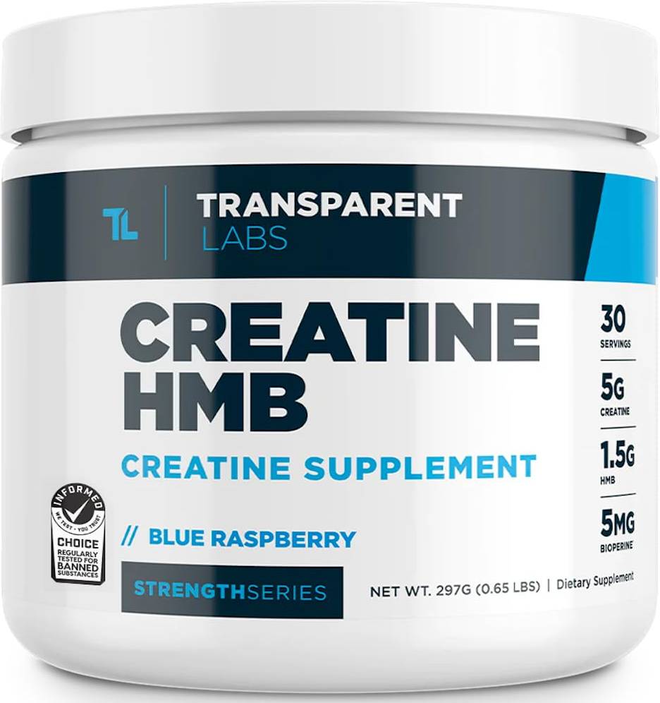 Transparent Labs Creatine HMB Monohydrate Powder