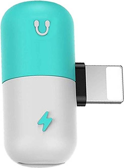 Audio kabel 2 In1 Mini Pill Lighting Audio Kabel Adapter Lader