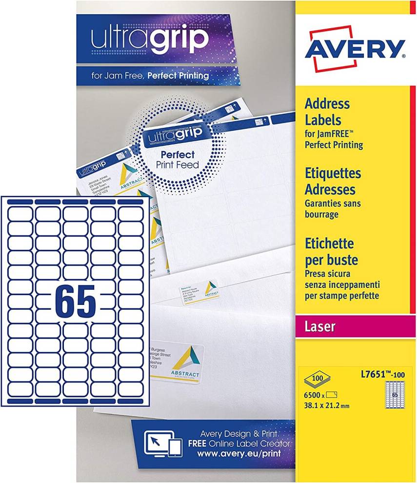 Self Adhesive Mini Organising Return Address Labels, Labels