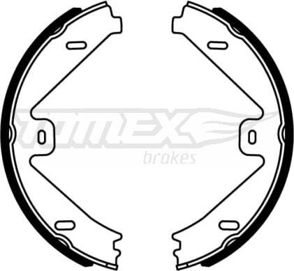 TX 22-16 Brake Shoes Rear Axle