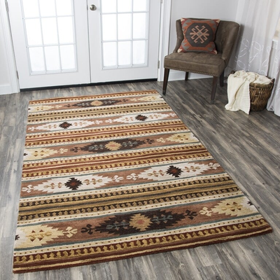 Alora Decor Ryder Rust Brown