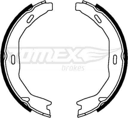 TX 22-15 Brake Shoes Rear Axle