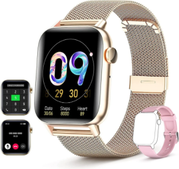 Chronus Smartwatch - Bluetooth, Sleep Tracking, Call Function