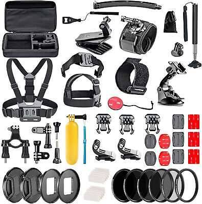 Navitech 60-in-1 Accessory Kit for GoPro Helmet