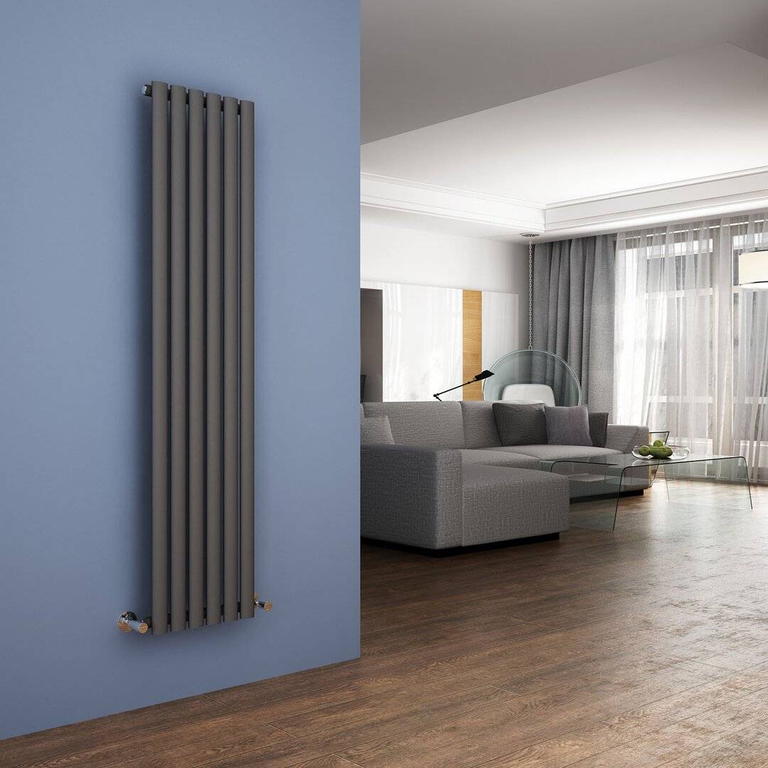 Belfry Heating Tyra Vertical Oval Panel Radiator